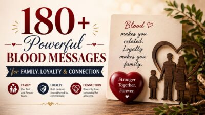 180+ powerful blood messages for family, loyalty, and connection with family silhouette and heart symbol