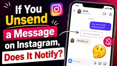 If you unsend a message on Instagram, does it notify? Instagram DM unsend and notification guide